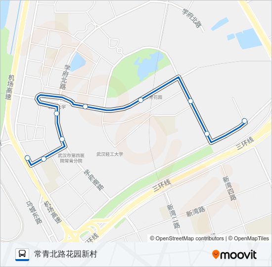 公交317路的线路图