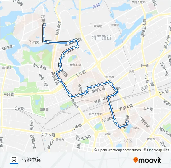 318路 Bus Line Map