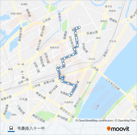 319路 bus Line Map