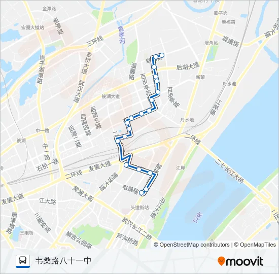 319路 Bus Line Map