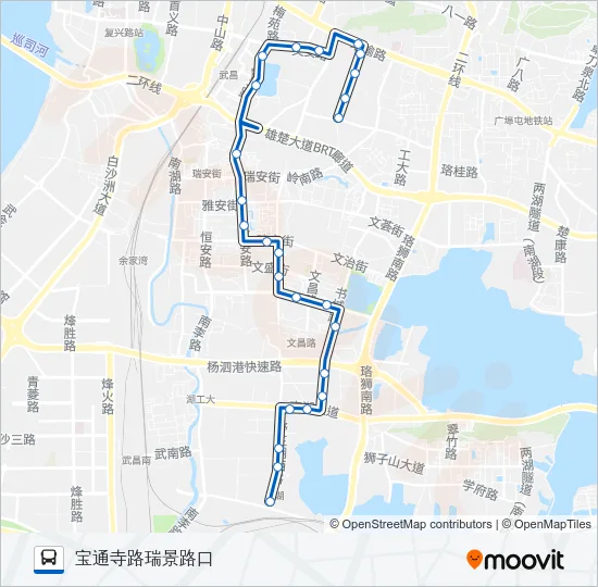 320路 Bus Line Map