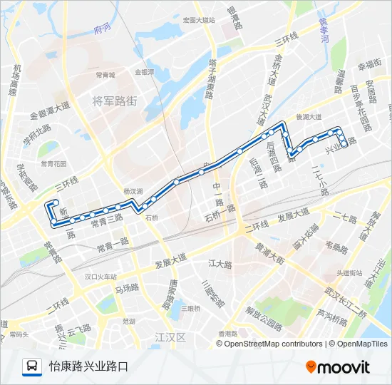 321路 Bus Line Map