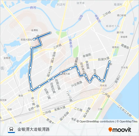 322路 Bus Line Map