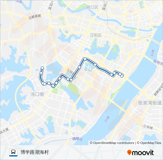 325路 Bus Line Map