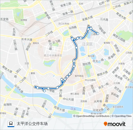 326路 Bus Line Map