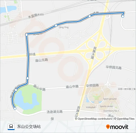 327路 Bus Line Map