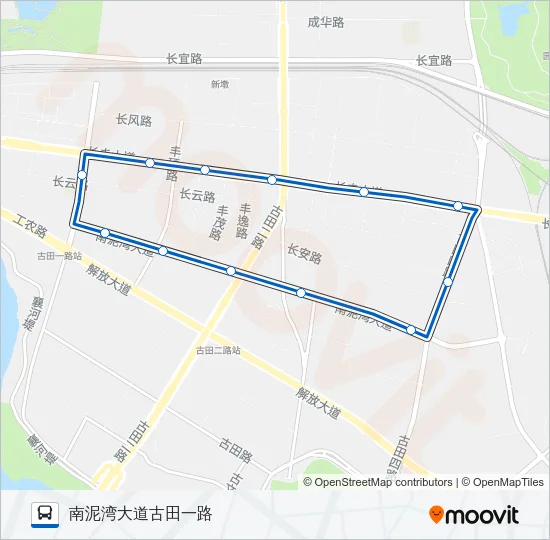 329路 Bus Line Map