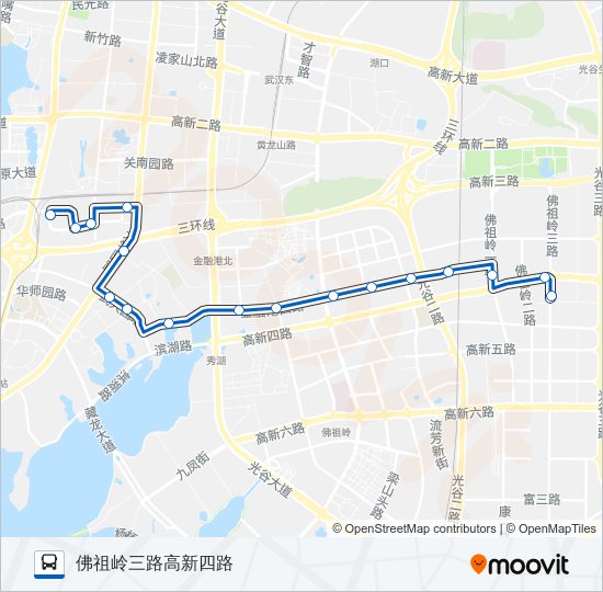 公交331路的线路图