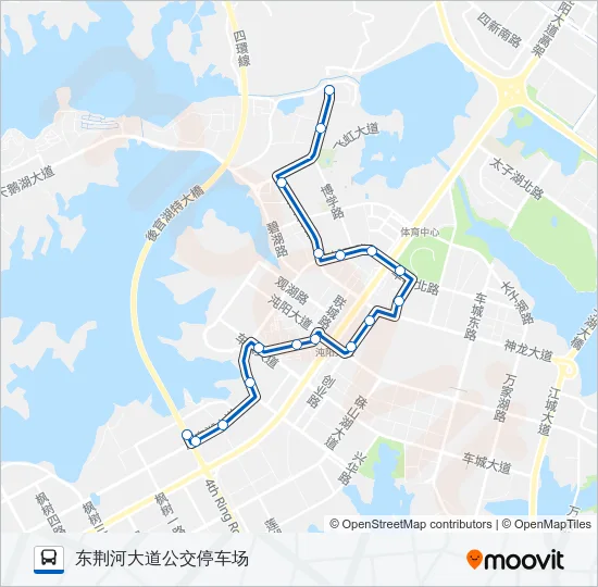 公交335路的线路图