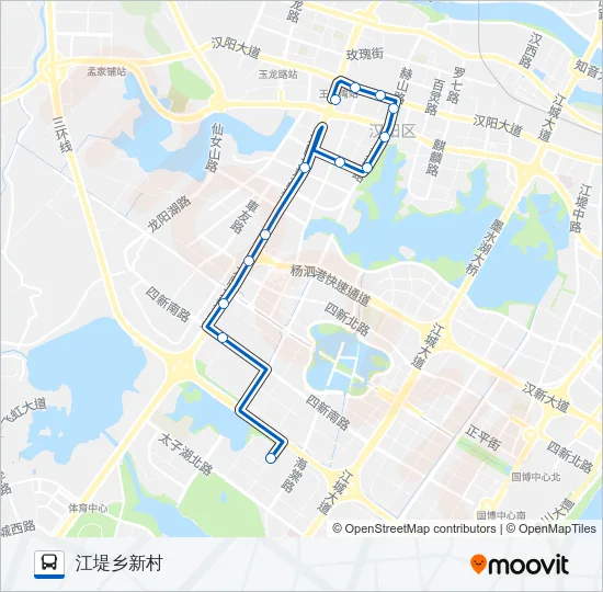 338路 Bus Line Map