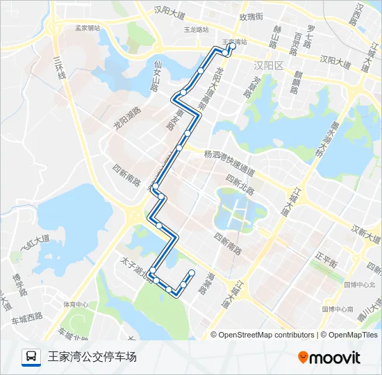 338路 Bus Line Map