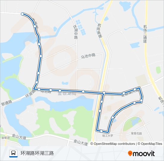 公交339路的线路图