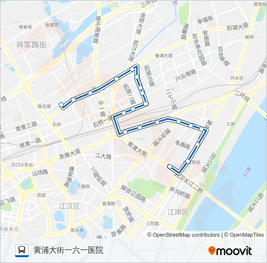 公交346路的线路图