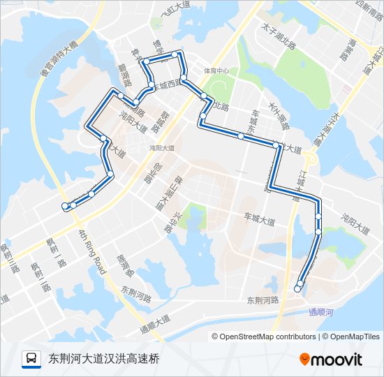 公交347路的线路图