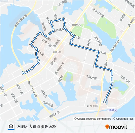 347路 Bus Line Map