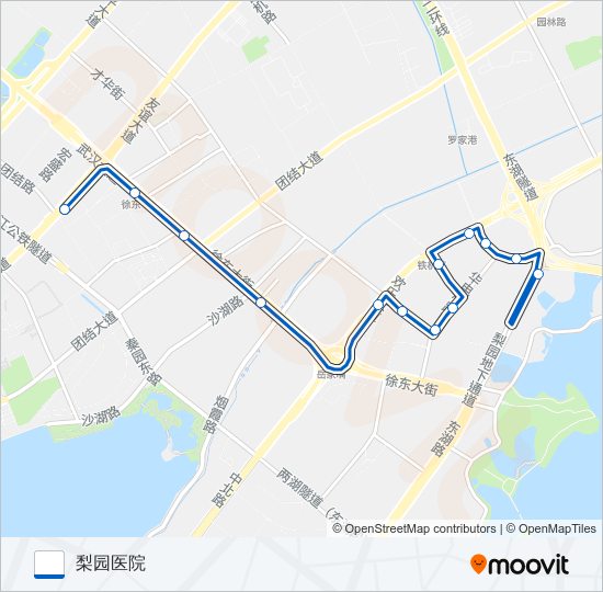 公交348路的线路图