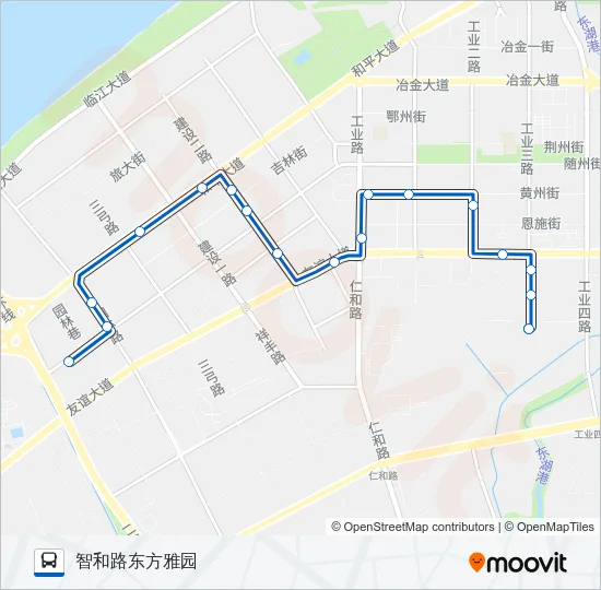 349路 Bus Line Map