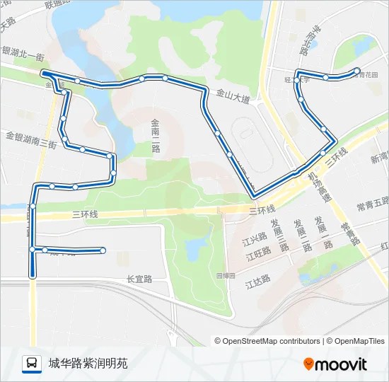 353路 Bus Line Map