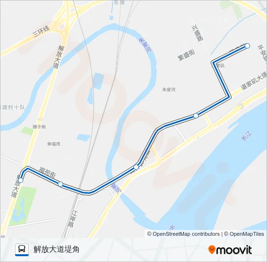 355路 Bus Line Map