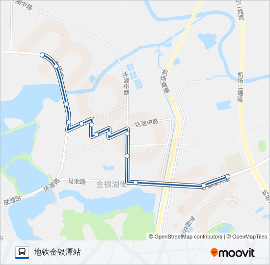 公交356路的线路图