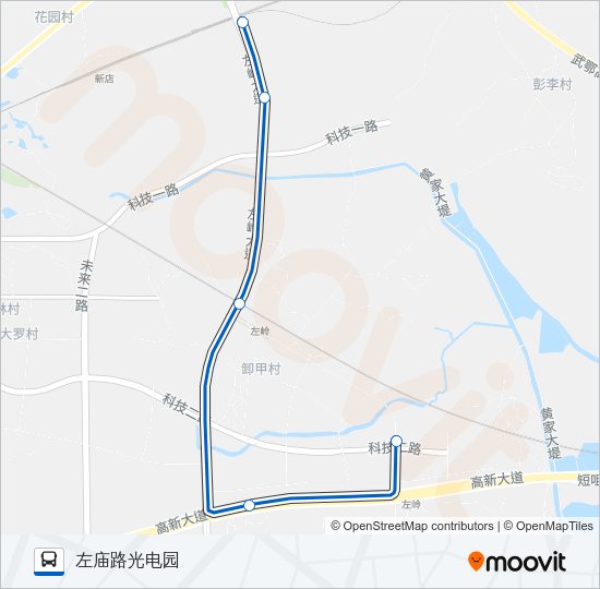 公交359路的线路图