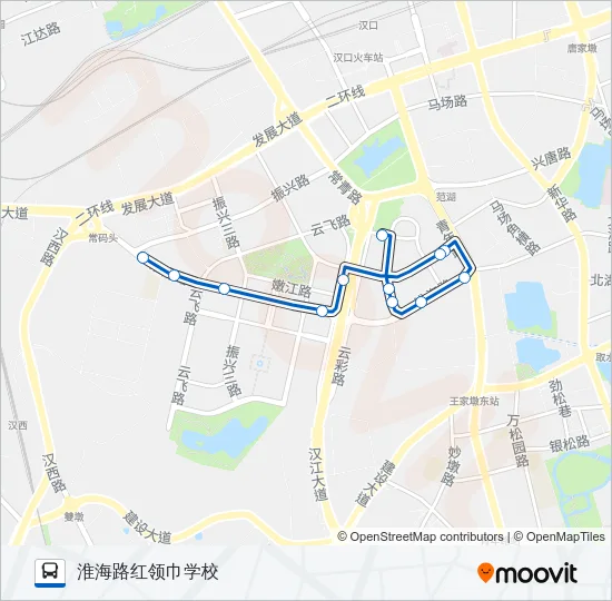 360路 Bus Line Map