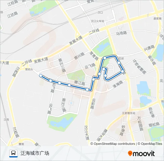 360路 Bus Line Map