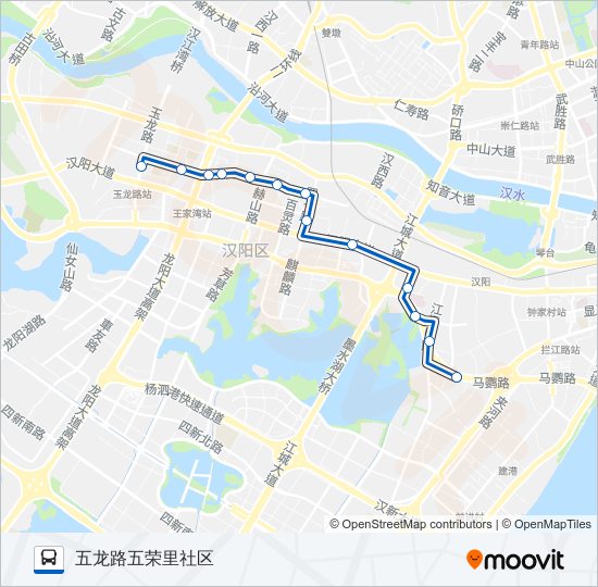 361路 bus Line Map