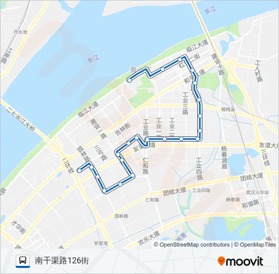 365路 Bus Line Map
