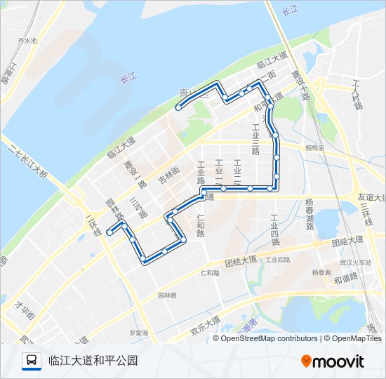 公交365路的线路图