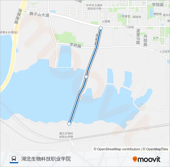 366路 Bus Line Map