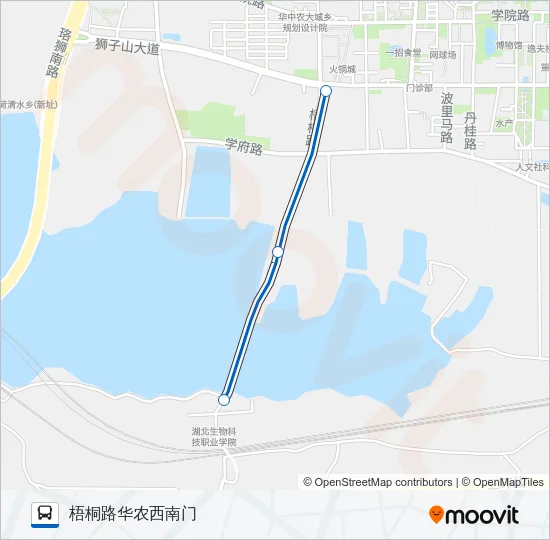366路 Bus Line Map