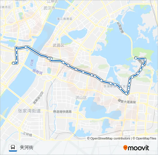 401路 Bus Line Map