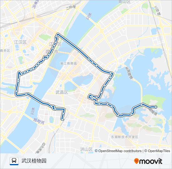 公交402路的线路图