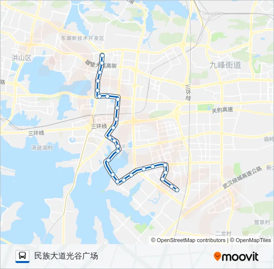 405路 Bus Line Map