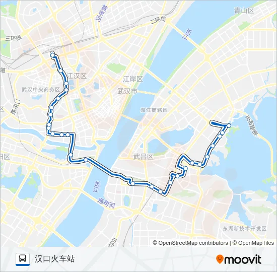 411路 Bus Line Map