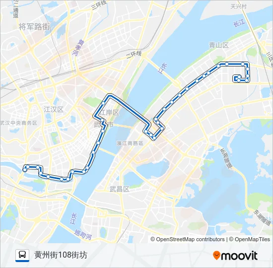 502路 Bus Line Map