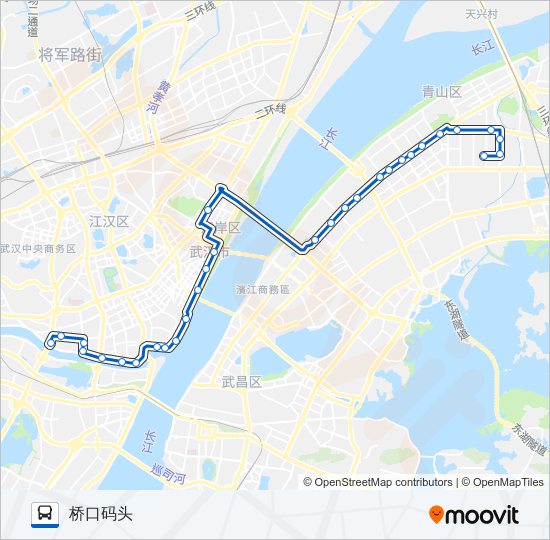 502路 bus Line Map