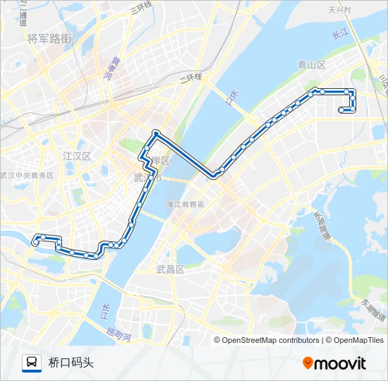 502路 Bus Line Map