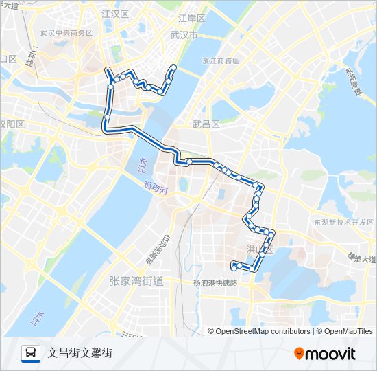 公交503路的线路图