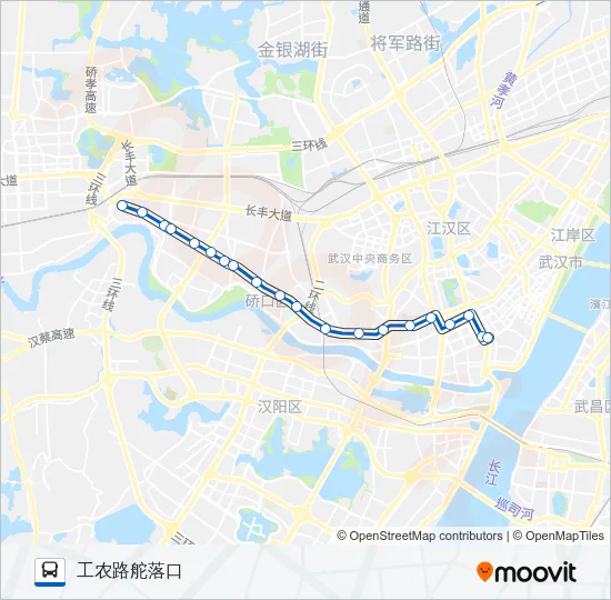 505路 Bus Line Map