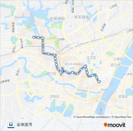 公交506路的线路图