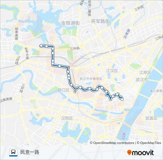 506路 Bus Line Map