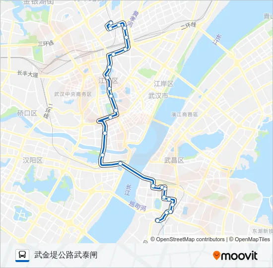 507路 Bus Line Map