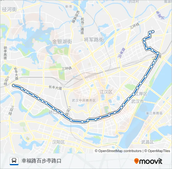 508路 Bus Line Map