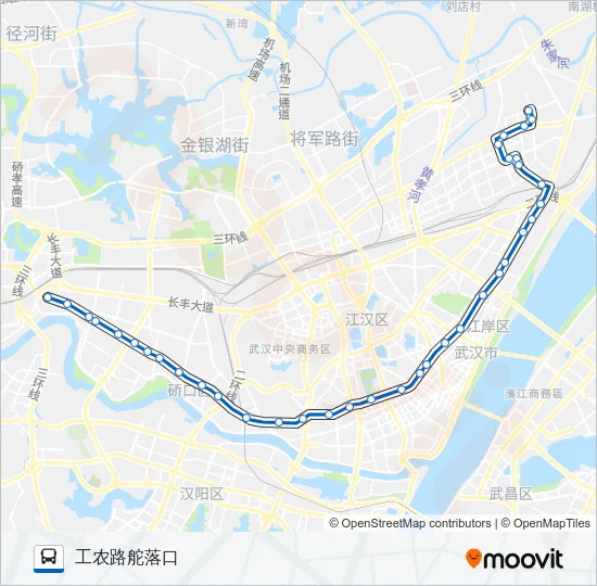 508路 Bus Line Map
