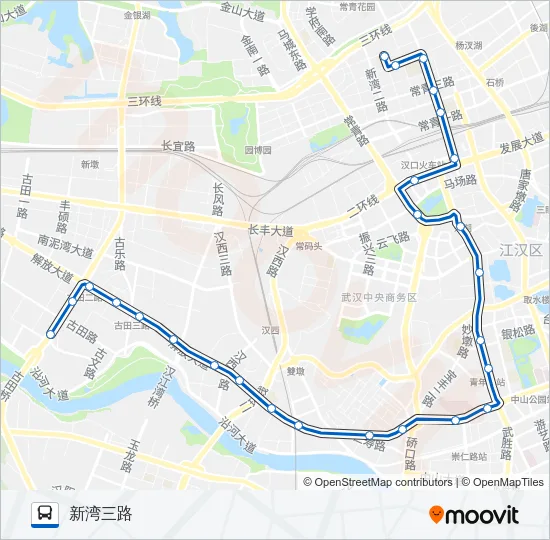 512路 Bus Line Map