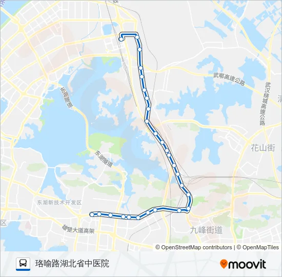 513路 Bus Line Map