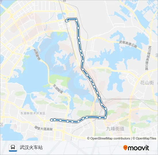 513路 Bus Line Map