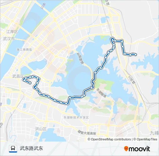 515路 Bus Line Map